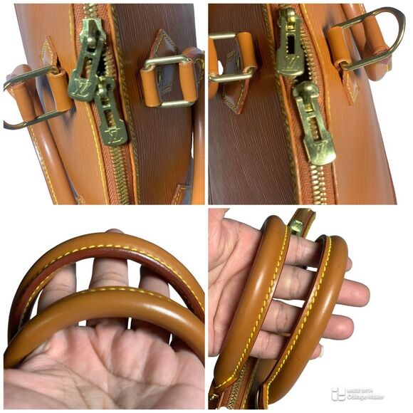 LOUIS VUITTON Authentic Epi Alma PM - Picture 5 of 15